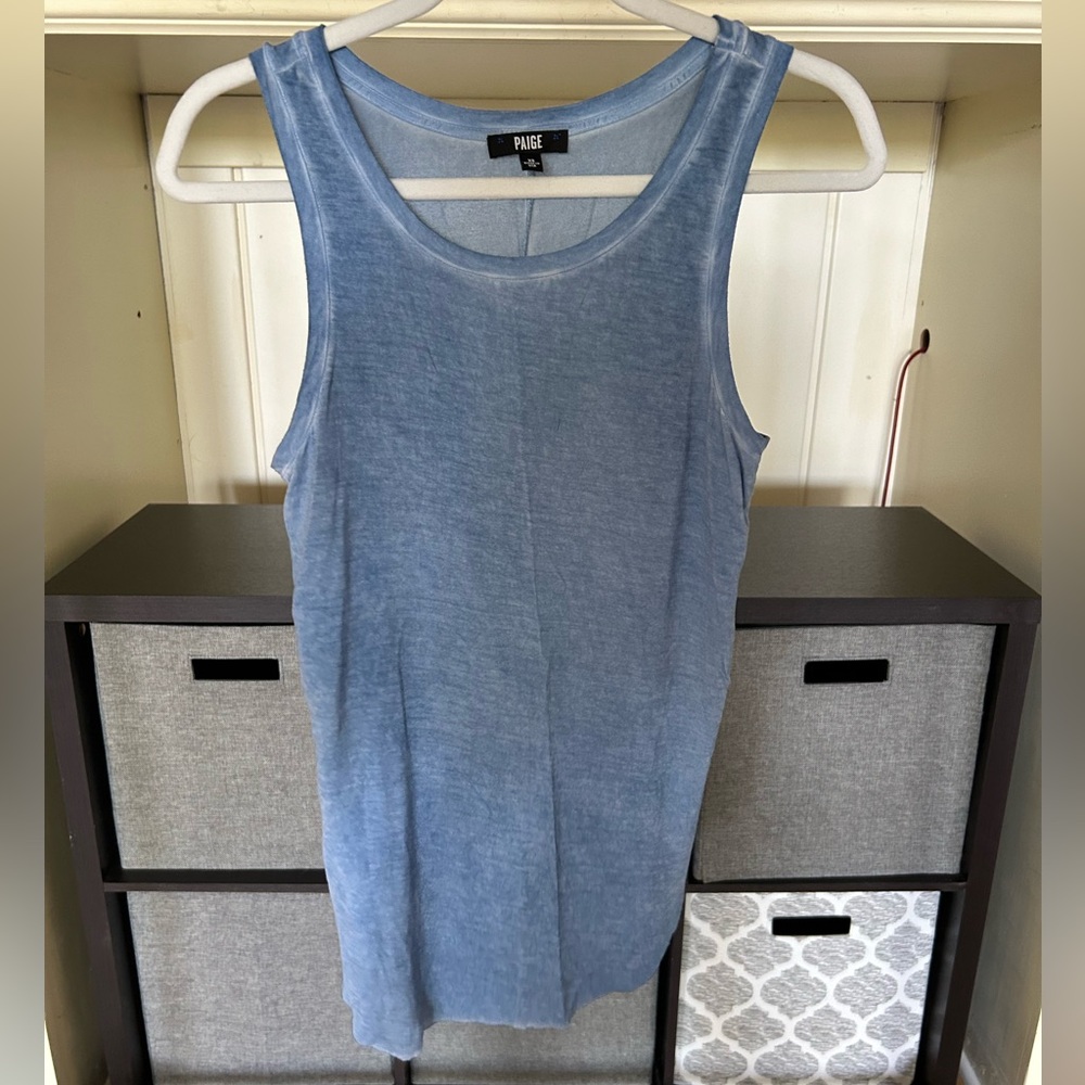 Paige brand blue woman’s tank top